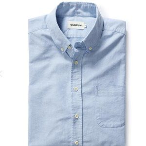BRAND NEW Taylor Stitch The Jack - Blue Everyday Oxford -Medium&Large - MSRP $98